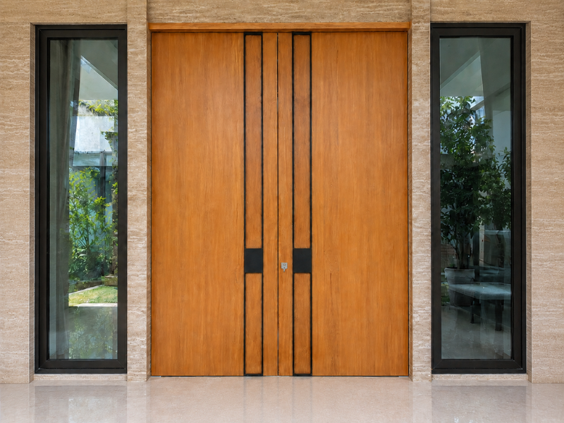 model pintu minimalis elegan 2026